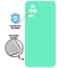Capa Xiaomi Poco F4 - Cover Protector Verde Claro